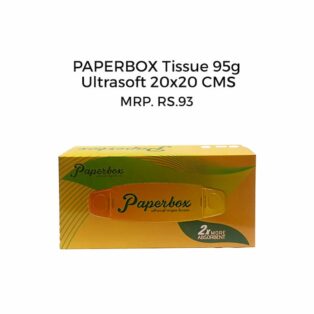 PAPERBOX TISSUE 95G ULTRA SOFT 20 X 20 CMS 9853