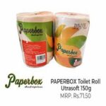 PAPERBOX TOILET ROLL ULTRA SOFT 150G 9851