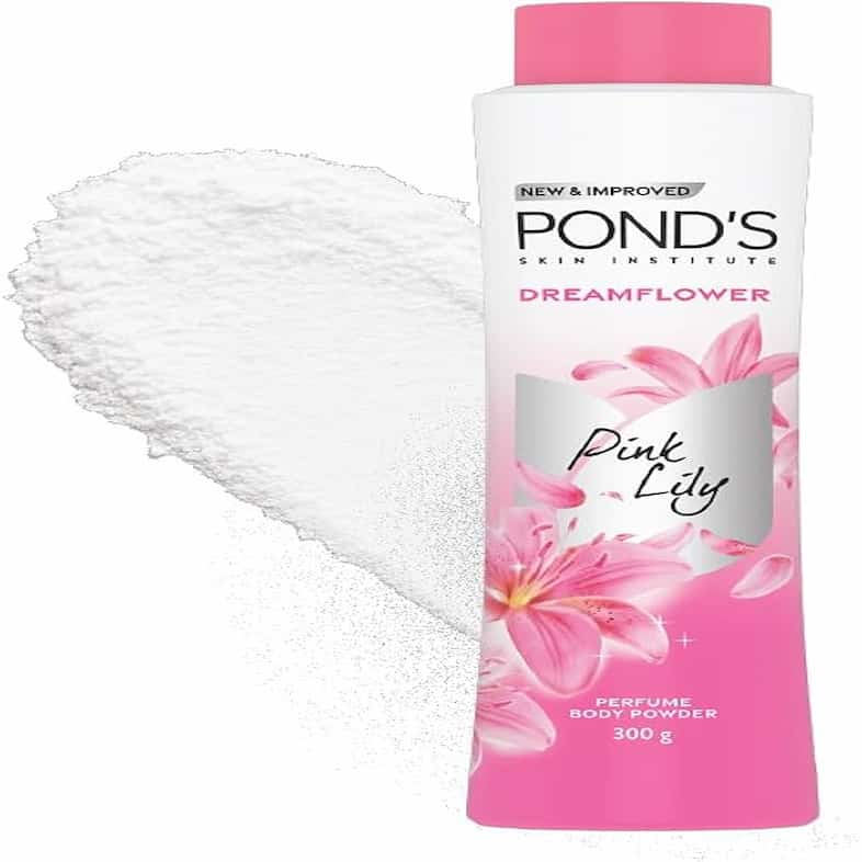 PONDS DREAMFLOWER FRAGRANT TALCUM POWDER PINK LILY 400 GMS 9452 PONDS DREAMFLOWER FRAGRANT TALCUM POWDER PINK LILY 400 GMS 9452 - Image 1