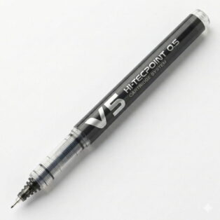 Pilot Gel Pen V5 Black 0.5mm