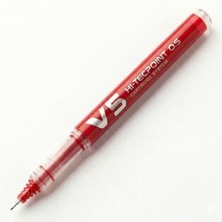 Pilot Gel Pen V5 Red 0.5mm
