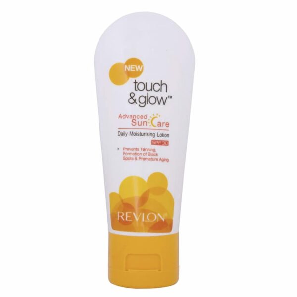 REVLON TOUCH & GLOW ADVANCED SUNCARE DAILY MOISTURISING LOTION (SPF 30) 50 ML 3112