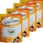 SANTOOR HANDWASH CLASSIC 180 ML MONEY SAVER REFILL PACK WITH SANDALWOOD & TULSI (3 NOS + 1 FREE) 3507
