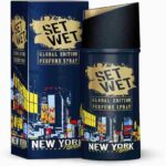SET WET GLOBAL EDITION PERFUME SPRAY 120 ML (NEW YORK NIGHTS) 8113