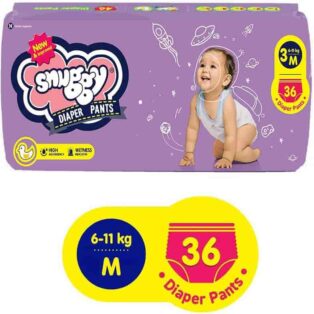 SNUGGY DIAPER PANTS 3M 36 S PACK 7402