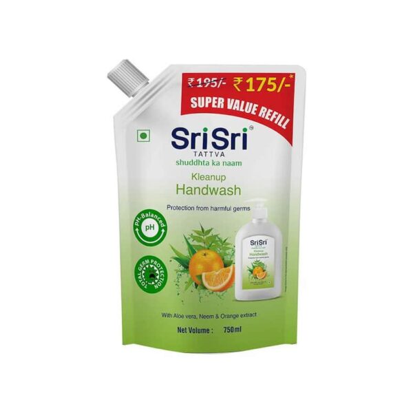 SRI SRI TATTVA KLEANUP HANDWASH 750ML 8276