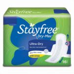 STAYFREE DRYMAX ULTRA THINS SANITARY NAPKINS 16`S WITH WINGS 9772