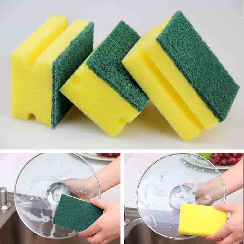 SUMEETRA BRAND 2 IN 1 SCRUB SPONGE NR-48566 2118 SUMEETRA BRAND 2 IN 1 SCRUB SPONGE NR-48566 2118 - Image 1
