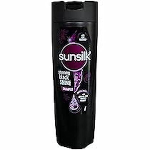SUNSILK SHAMPOO 180 ML STUNNING BLACK SHINE 9584