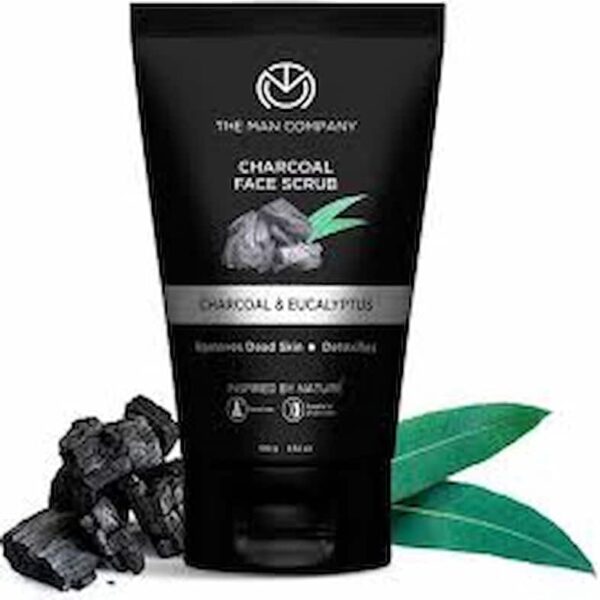 THE MAN COMPANY FACE SCRUB-LEMONGRASS AND EUCALYPTUS CHARCOAL-120GM 2751