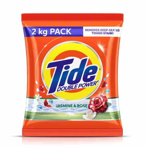 TIDE DETERGENT POWDER WITH DOUBLE POWER JASMINE & ROSE 2 KG 9325