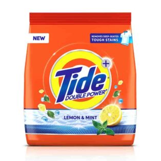 TIDE DETERGENT POWDER WITH DOUBLE POWER LEMON & MINT 500 GMS 9293