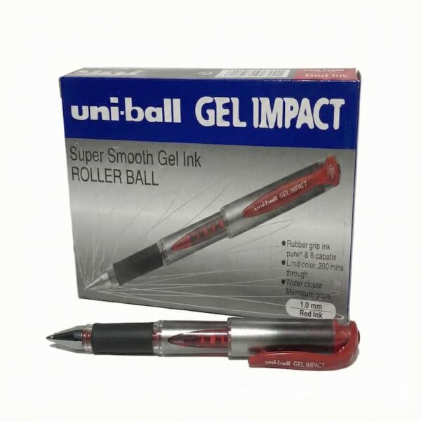 Uniball UM-153S Impact 1.0mm Red Pen