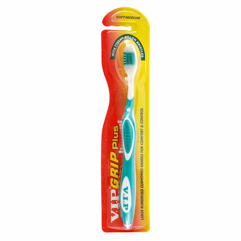 VIP SENSITIVE TOOTHBRUSH EXTRA SOFT(RUBBERISED HANDLE) 2072 VIP SENSITIVE TOOTHBRUSH EXTRA SOFT(RUBBERISED HANDLE) 2072 - Image 1