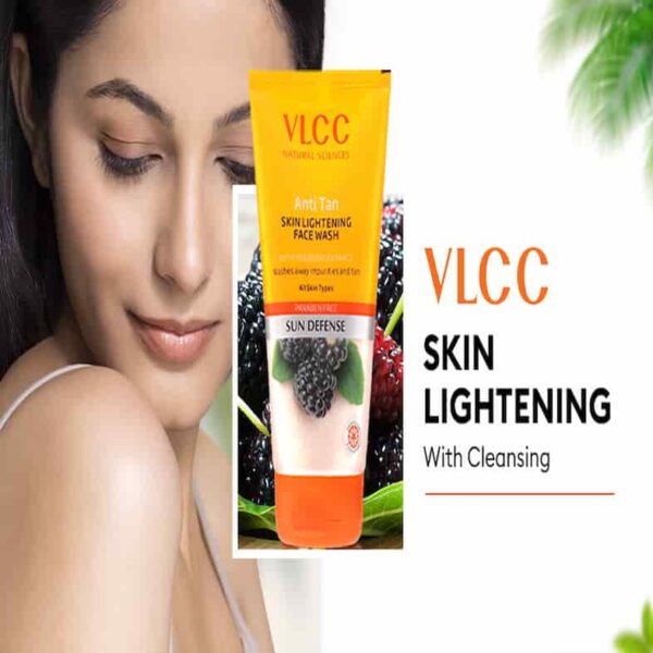 VLCC NEEM FACE WASH SKIN DEFENSE WITH CHAMOMILE & TEA TREE+ANTI TAN SKIN LIGHTENING FACE WASH SUN DEFENSE WITH MULBERRY EXTRACT-150 GM 2456