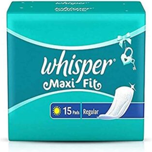 WHISPER MAXI FIT REGULAR 15 PADS 9746