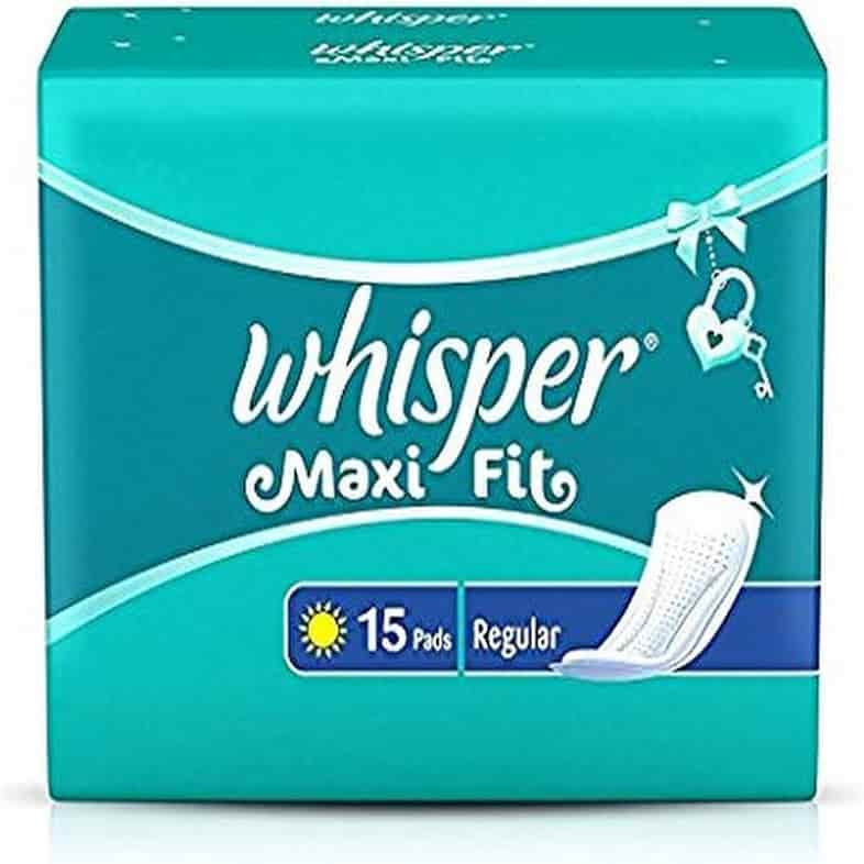 WHISPER MAXI FIT REGULAR 15 PADS 9746 WHISPER MAXI FIT REGULAR 15 PADS 9746 - Image 1