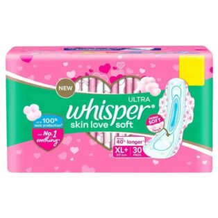 WHISPER ULTRA SOFT AIR FRESH XL + 30 PADS 9957