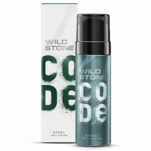 WILD STONE CODE STEEL BODY PERFUME 120 ML 8127
