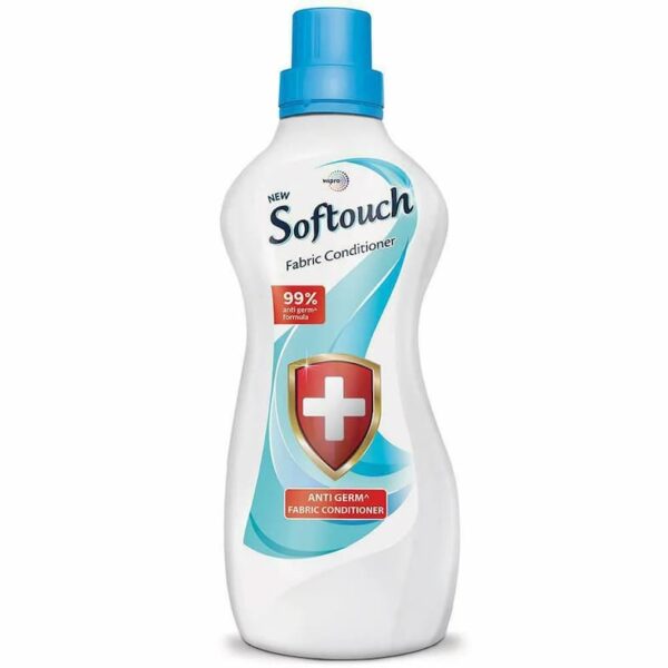 WIPRO NEW SOFTTOUCH ANTI GERM FABRIC CONDITIONER 99% ANTI GERM FORMULA AFTER WASH 400ML 8751