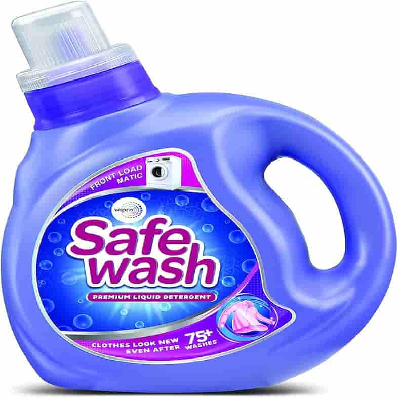WIPRO SAFEWASH PREMIUM LIQUID DETERGENT FRONT LOAD MATIC-CLOTHS LOOK NEW EVEN AFTER 75+ WASHES 1 LTR 8705 WIPRO SAFEWASH PREMIUM LIQUID DETERGENT FRONT LOAD MATIC-CLOTHS LOOK NEW EVEN AFTER 75+ WASHES 1 LTR 8705 - Image 1