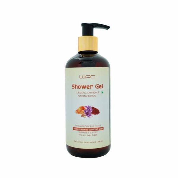 WPC SHOWER GEL TURMERIC, SAFFRON & ALMOND EXTRACT 300 ML 8259