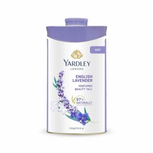 YARDLEY FLORAL PERFUMED TALC 250 GMS - ENGLISH LAVENDER 9414