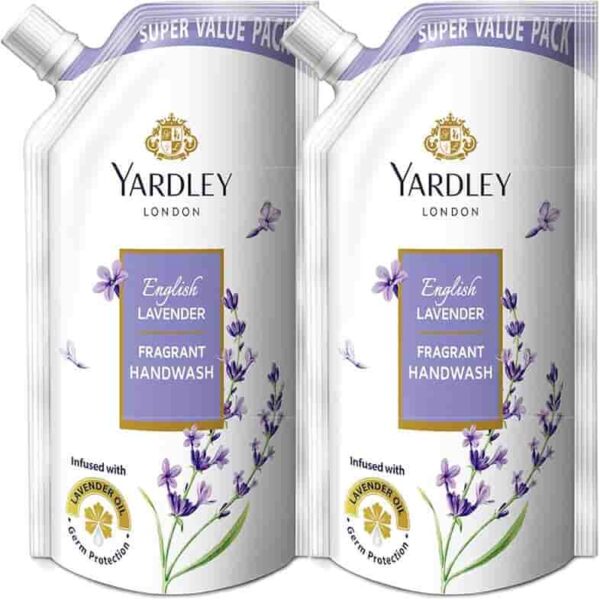 YARDLEY LONDON ENGLISH LAVENDER FRAGRANT HAND WASH 750 ML INFUSED WITH LAVENDER OIL GERM PROTECTION 8277
