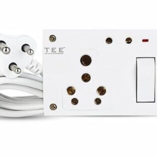 16 Amp Heavy-Duty Extension Board (Also commonly known as a Power Board, Combined Switch & Socket Box, or AC/Geyser Extension Point)