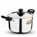 BLACK MAGNUM STAINLESS STEEL STEW PAN 3.850 LTR MODEL NO. SSW-3 14151