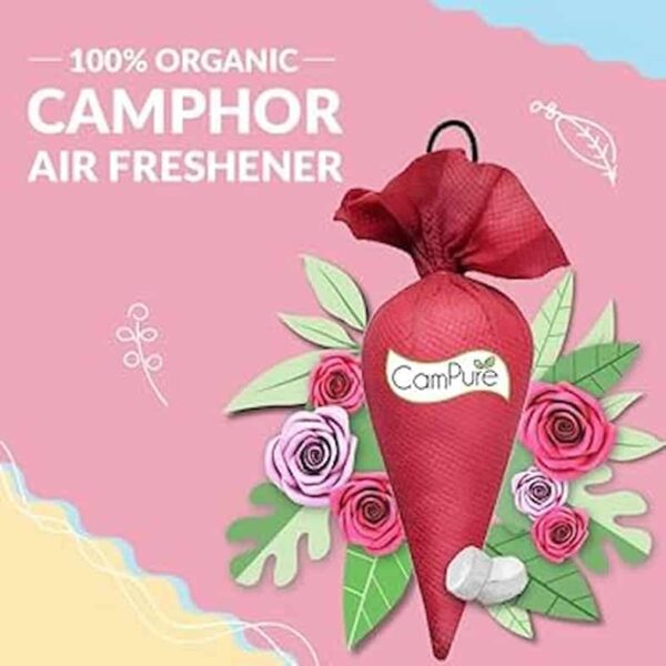 CAMPURE CONE ROSE 60 GM- 100% ORGANIC 13167