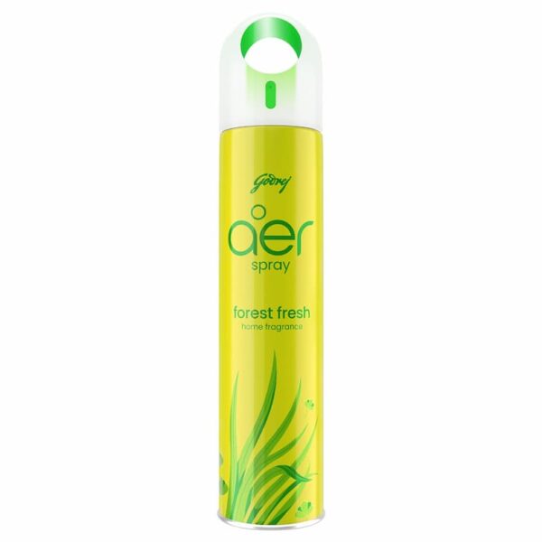 GODREJ AER SPRAY FRESH LUSH, GREEN 220 ML 13006