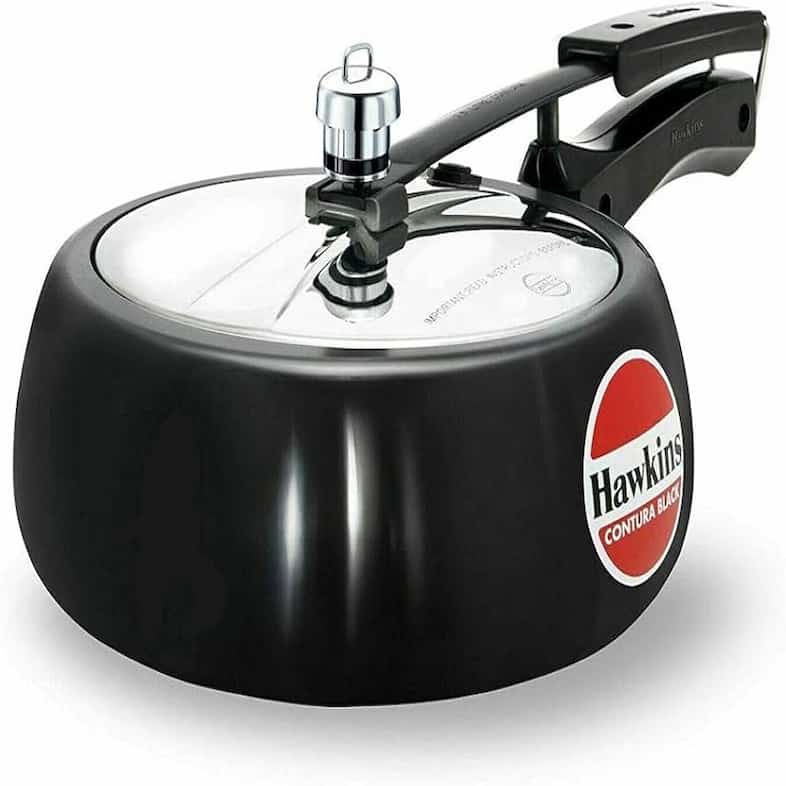 HAWKINS PRESSURE COOKER BLACK CONTURA 3.5 LTR 14021 HAWKINS PRESSURE COOKER BLACK CONTURA 3.5 LTR 14021 - Image 1