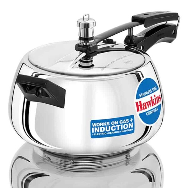 HAWKINS PRESSURE COOKER CONTURA 5 LTRS W OUT SEP 14059