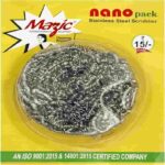 MAZIC' BRAND NANO PACK STAINLESS STEEL SCRUBBER 13515