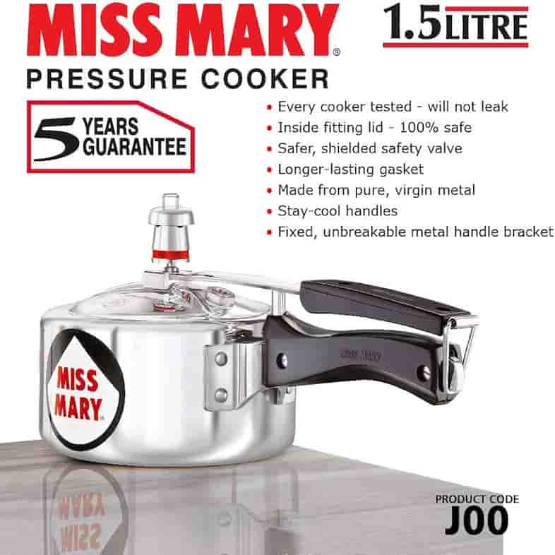 MODEL JOO MISS MARY PRESSURE COOKER 1.5 LTR 13188 MODEL JOO MISS MARY PRESSURE COOKER 1.5 LTR 13188 - Image 1