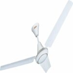 POOJA ECOPLUS CEILING FAN WITH MULTIFUNCTION REMOTE 48 1200MM COLOUR-PEARL WHITE. 14177