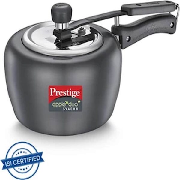 PRESTIGE APPLE DUO PLUS SVACHH HARD ANODISED PRESSURE COOKER 3.0 L 14110