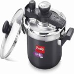 PRESTIGE CLIP-ON SVACHH HARD ANODISED PRESSURE COOKER 3.0 L WITH GLASS LID 14141