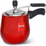 PRESTIGE NAKSHATRA CUTE RED DUO SVACHH ALUMINIUM PRESSURE COOKER 3.0 L (POWER COATED) 14038