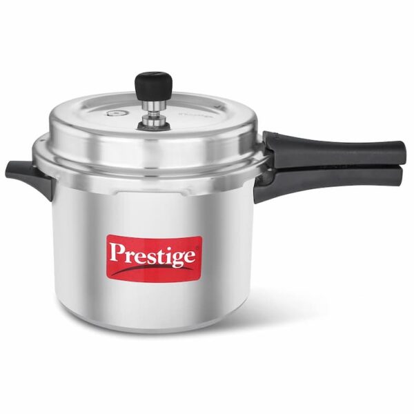 PRESTIGE POPULAR PLUS SVACHH ALUMINIUM PRESSURE COOKER 5.0L 14099