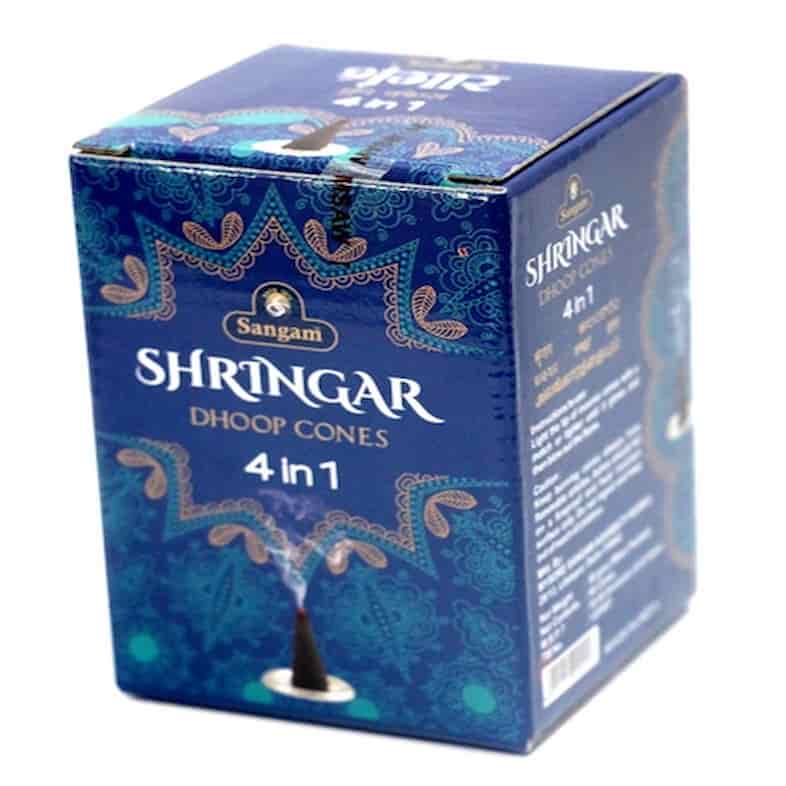 'SANGAM ' SHRINGAR DHOOP CONES 40 CONS 13081 SANGAM ' SHRINGAR DHOOP CONES 40 CONS 13081 - Image 1
