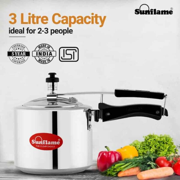 SUNFLAME P COOKER W OUT SEP 3 LTR INNER LID 14008