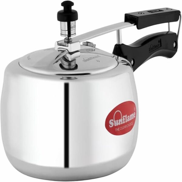 SUNFLAME PRESSURE COOKER 3 LTR OUTER LID WITH INDUCTION BASE W OUT SEPERATOR 14015