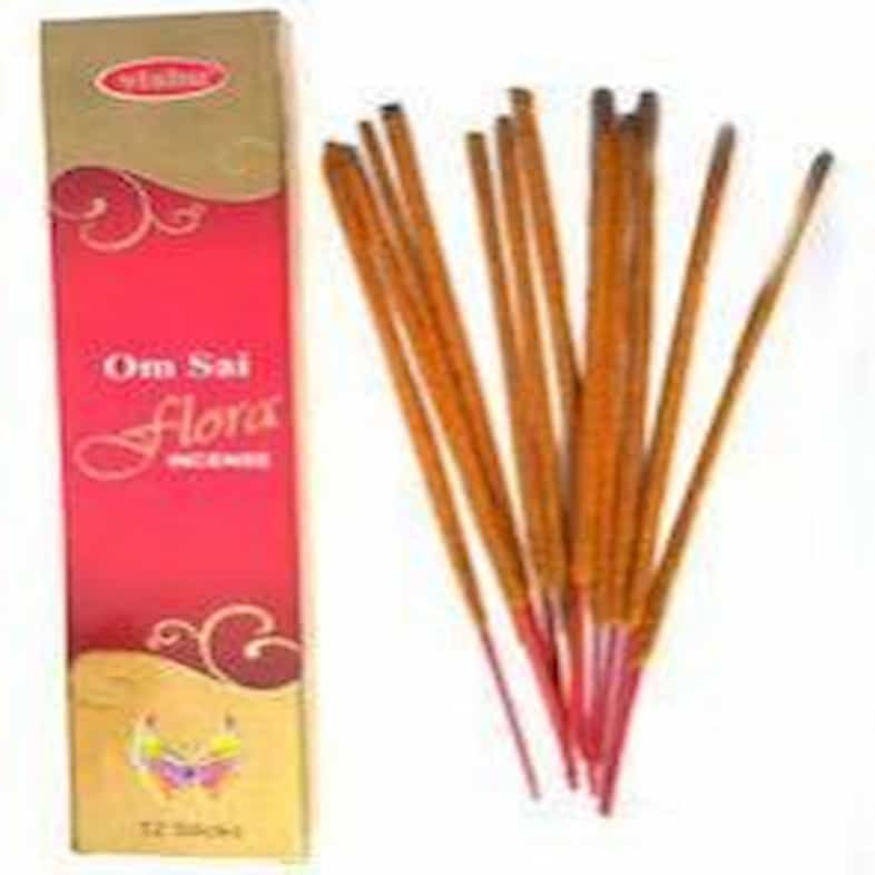VISHU OM SAI FLORA AGARBATTI 12 STICKS 13105 VISHU OM SAI FLORA AGARBATTI 12 STICKS 13105 - Image 1