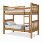 Solid Wood Twin-over-Twin Bunk Bed