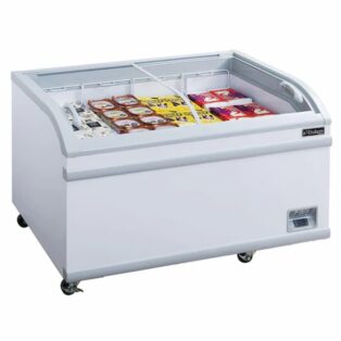 Commercial Chest Freezer in White