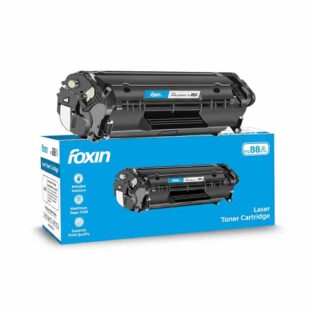 FOXIN FTC 88ACC388A Black Laser Toner Cartridge Compatible for HP Laserjet Printer M1136, MFP, P1007, P1106, P1108, P1008, M1213nf, MFP, M126nw MFP, M1218nfs, M128fw MFP, M128fn , MFP, M226DW, M226DN
