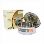 GLAMOR STAINLESS STEEL CASSEROLES 2500 15129