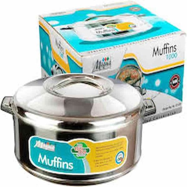 MAGMA MUFFINS ELEGANT 1000 (S STEEL HOT POT) 14972